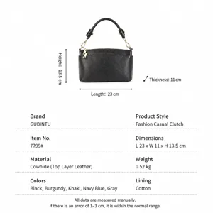 Genuine leather shell crossbody bag for women, stylish casual shoulder bag with top handle.
