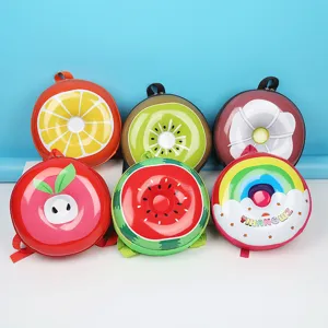 Kinder Süßer Cartoon Frucht Hartschalen Rucksack Leichter Wasserdichter Reise Schulranzen Für Kleinkinder Jungen Und Mädchen