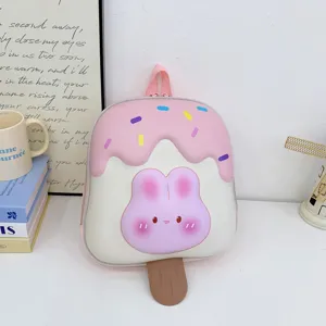 Niedlicher Cartoon Eis Hase Kinder Rucksack leicht Kleinkind Schulranzen Neu Design