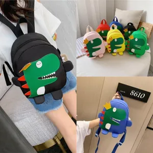 Sac a dos enfant dinosaure cartable mignon dessin anime pour garcon fille ecole maternelle