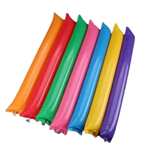 Colorful inflatable cheering sticks thunder sticks for sports events and concerts parties pack.