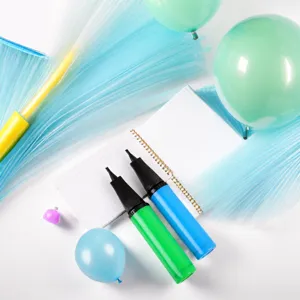 Portable Plastic Balloon Hand Pump Handheld Inflator Manual Air Pump For Balloons Party Wedding Festival Decoration
