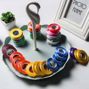 Nastri per palloncini colorati da 5 mm per confezioni regalo, feste e progetti creativi.