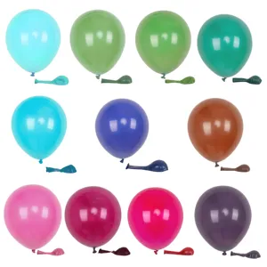 Retro latex balloons 10 inch 2.2g colorful round balloons for wedding birthday party decor