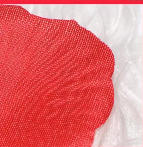 Artificial red rose petals fabric simulation flower pieces for wedding party decoration