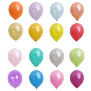 Pearlescent Latex Balloons Solid Color Round Balloons For Wedding Birthday Party Decoration Event Supplies