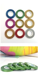 Set di nastri per palloncini in nastro floreale colorato per decorazioni di feste.