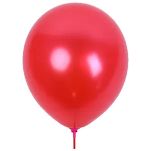 Palloncino in lattice rosso opaco da 10 pollici addensato per decorazione festa di matrimonio