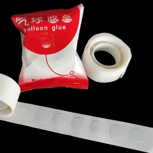 Transparent Balloon Glue Dots And Chain Party Decoration Fixation Supplies For Wedding Birthday Balloon Arch