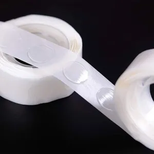 Clear balloon adhesive glue dots roll for party decoration, wedding and balloon fixing supplies.