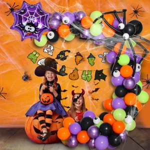 Halloween Feest Decoratie Ballon Set Schedel Pompoen Geest Festival Feestartikelen Latex Ballons