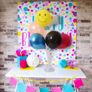 Balloon Stand Table Centerpiece Balloon Column Kit Transparent Plastic Holder for Party Wedding Birthday