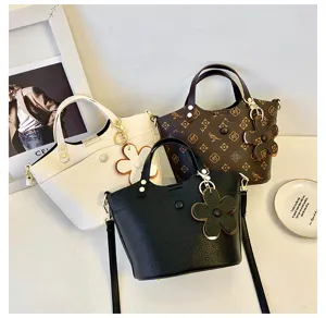 Fashion women's shoulder bag retro bucket bag versatile casual crossbody tote bag stylish