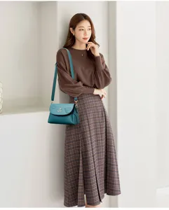 Stylish women shoulder bag soft leather teal crossbody bag with elegant leaf embossed design