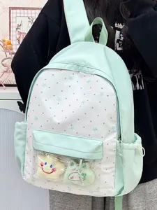 Japanse frisse polkadot ster rugzak vrouwen transparante ita tas casual studenten schooltas