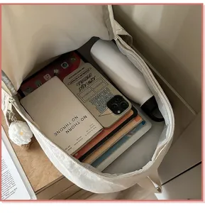 Casual minimalist solid color backpack large capacity student school bag daily commuting