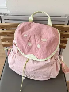 Japanese ins style fruit design cute casual backpack aesthetic college travel daypack