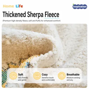 High density velvet sofa cover blanket main image showcasing cozy thick texture fabric design.