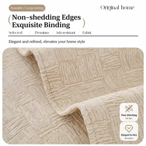 Creamy chenille sofa cushion, minimalist Nordic style anti-slip cover for all seasons.