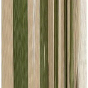 Detail view of cream style sofa cover fabric with vertical striped texture pattern.