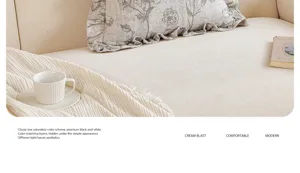 Detailansicht des französischen Kissenbezugs aus Chenille, weiche Textur, elegante Deko.