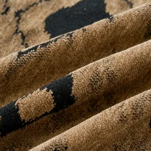 Vintage Striped Hairy Yarn Sofa Cover Thickened Anti-Cat Scratch Sofa Towel Geometric Diamond Pattern Fringed Throw Blanket for Autumn Winter Home Decor