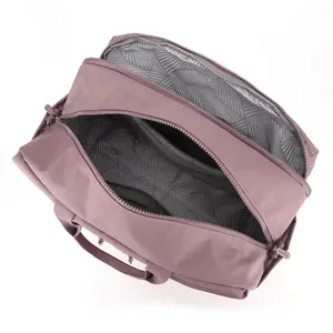Women travel duffel gym bag large capacity waterproof sports yoga bag with wet dry compartment.