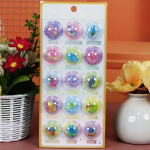 Rainbow capsule crystal stickers cartoon space theme children decompression decorative crafts