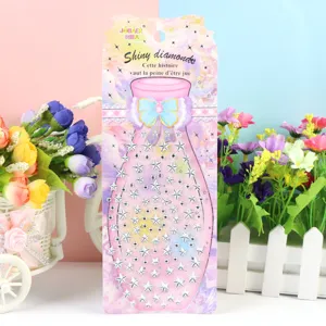 Grote acryl ster strass stickers voor telefoon decoratie doe-het-zelf handwerk glanzende diamanten