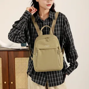 2026 Nuovo Zaino Donna Moda Casual Tessuto Oxford Leggero Viaggio Impermeabile Borsa Casual