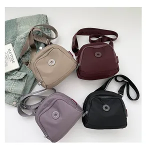 Casual nylon crossbody bag set featuring versatile shell shoulder bags in multiple colors.