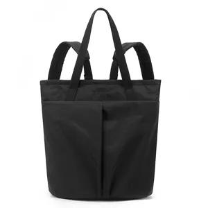 Lightweight Waterproof Nylon Laptop Tote Bag Shoulder Bag Casual Business Work Commuter Bag For Women