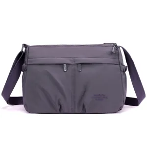 Women Waterproof Nylon Crossbody Bag Casual Daily Commute Shoulder Bag Multi Pocket Travel Handbag