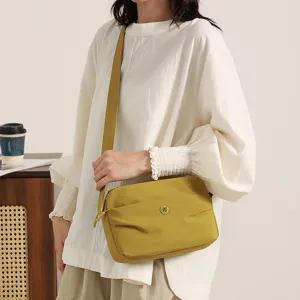 Women nylon crossbody bag casual stylish shoulder bag waterproof handbag for daily use
