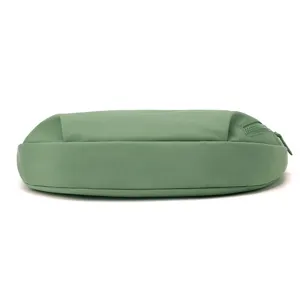 Green nylon crossbody bag casual lightweight travel dumpling bag everyday purse