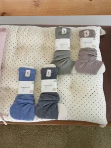 Cozy knit stirrup socks, autumn winter warm wool stack socks, Japanese style soft cozy footwear.