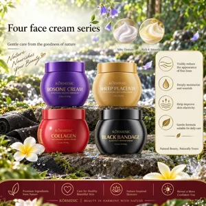 KORMESIC Black Bandage Elasticity Repair Face Cream Collagen Moisturizing Anti-Aging Boseine Firming Deep Repairing Skin Care Cream For Women Men