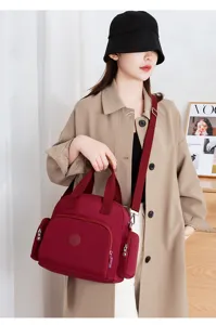 Women nylon shoulder bag casual large capacity versatile crossbody handbag stylish daily tote