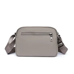 Casual women nylon crossbody bag lightweight water resistant stylish small square shoulder bag.