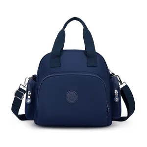 Women nylon shoulder bag casual multi-pocket waterproof handbag for daily use and travel
