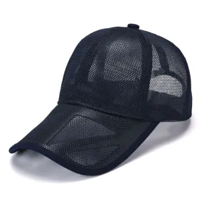 Cappellino da baseball in rete traspirante estivo, cappello da sole sportivo casual unisex