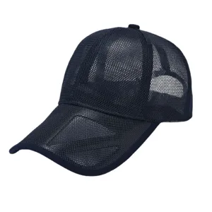 Berretto da baseball in rete traspirante estivo, cappellino sportivo protezione solare.