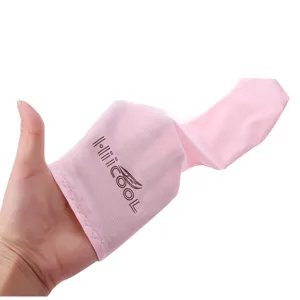 Manchettes de Protection Solaire UV Unisexe en Soie de Glace Refroidissantes Manches de Soleil Sports de Plein Air Cyclisme Conduite Couverture de Bras Longue pour Femmes Hommes