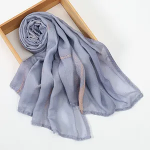 Women fashionable printed long scarf casual soft breathable shawl daily versatile neck wrap