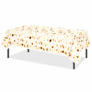 Tovaglia rettangolare con motivo tortilla per decorazione tavola da pranzo festa materiale PE