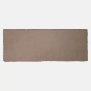 Elegant solid color chiffon long scarf shawl for women, versatile and breathable accessory.