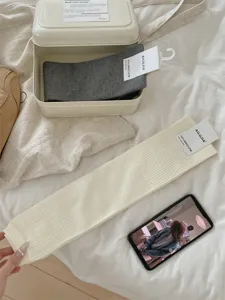 Dikke katoenen compressie overknee sokken dames winter warme beenwarmers lange pijpen