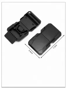 Tactische riem quick release metalen gesp zware professionele vervangende accessoire zwart