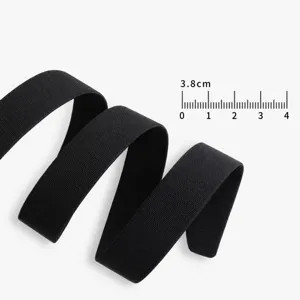Men tactical nylon elastic belt outdoor sports casual canvas braided military stretch belt main view