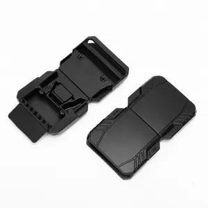 Heren tactische riem gesp volledige plaat legering quick release vervangende gesp accessoires